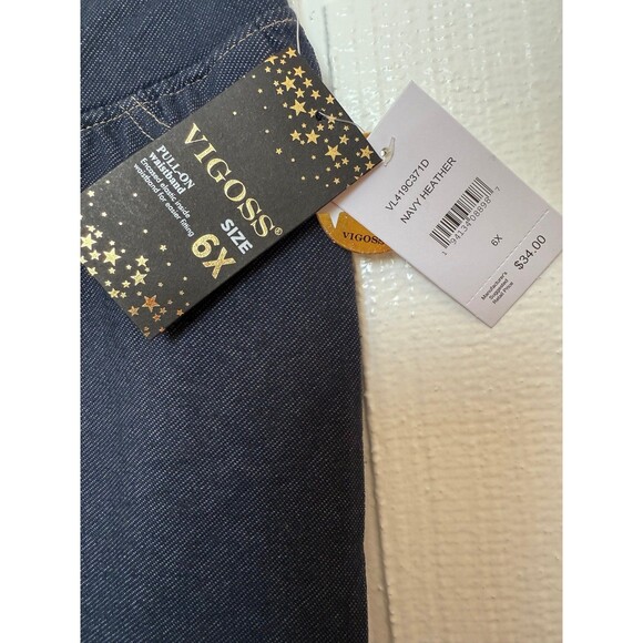 Vigoss Blue Leggings 6x - Picture 4 of 5